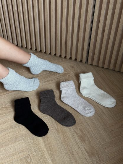 Шерстяні шкарпетки (BLK84011) - Зображення 5