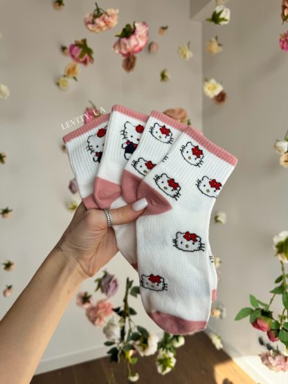 Шкарпетки з Hello Kitty (1304) - Зображення 2