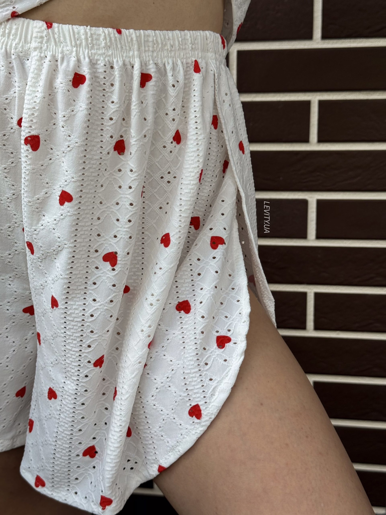 Перфорована піжама в сердечко(1374) - Зображення 5