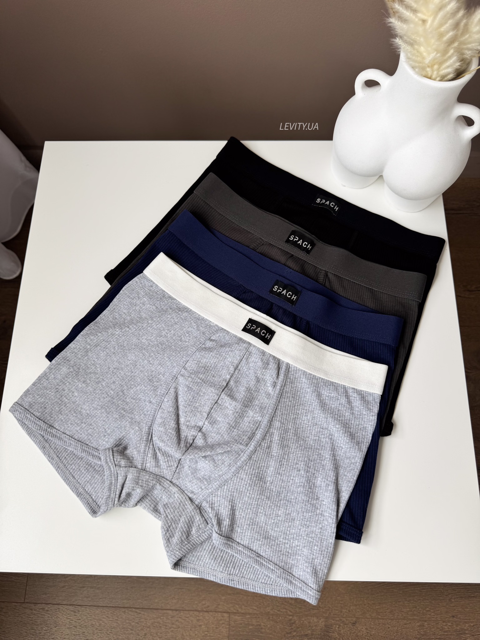 Чоловічі боксерки в рубчик (1389)