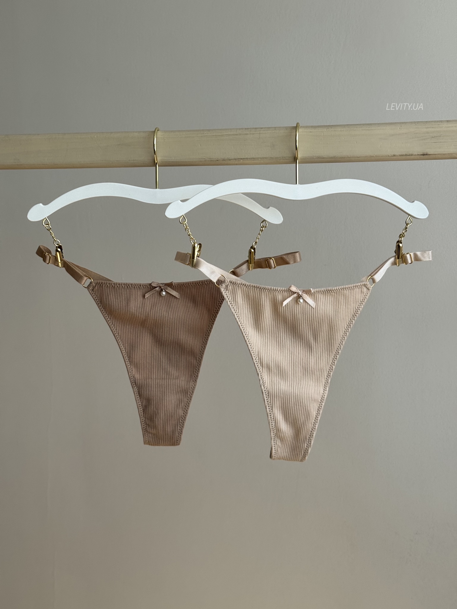 Стрінги на регуляторах в рубчик (1500) - Зображення 3