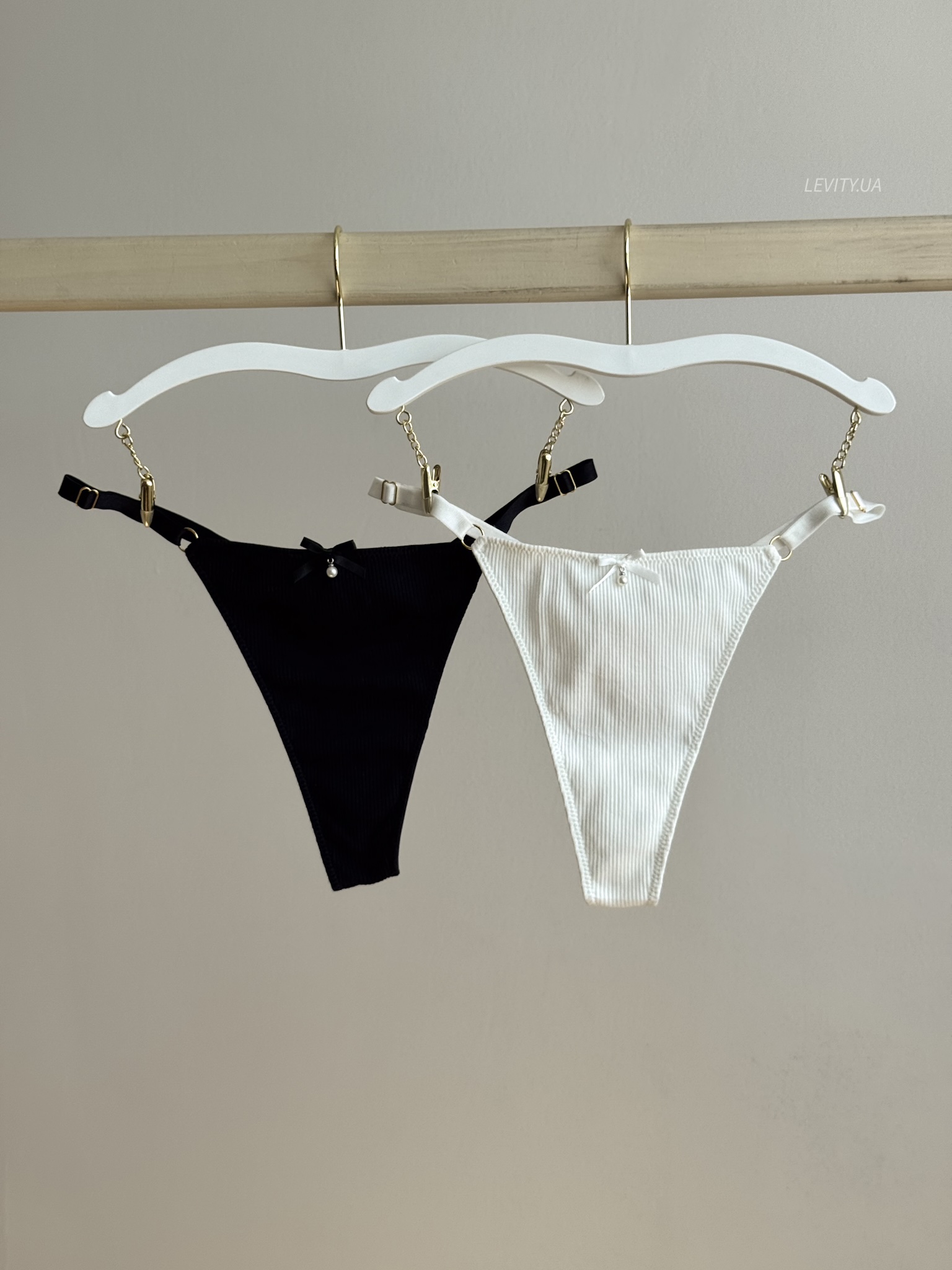 Стрінги на регуляторах в рубчик (1500) - Зображення 4