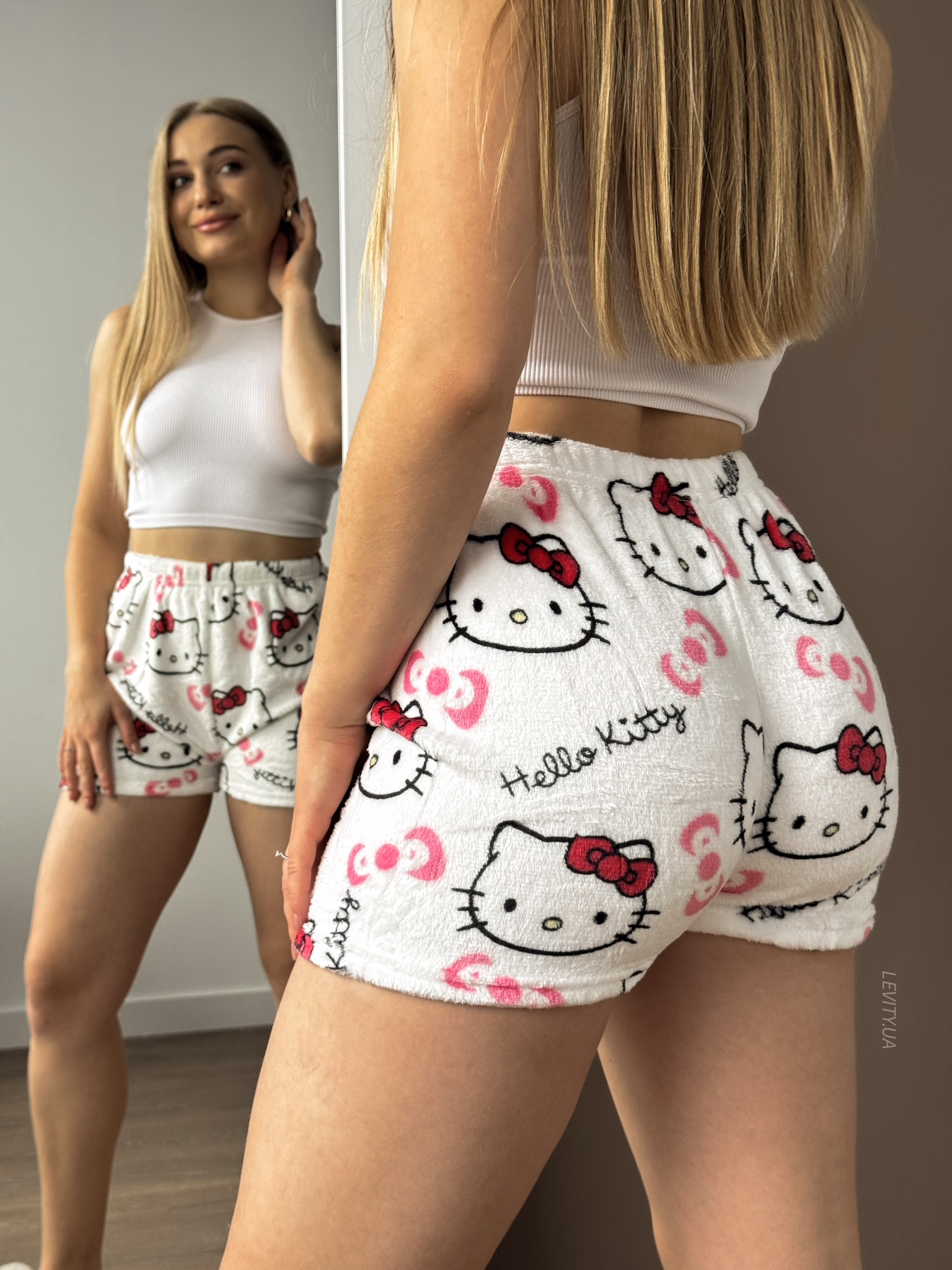 Домашні шорти Hello Kitty (1525) - Зображення 2